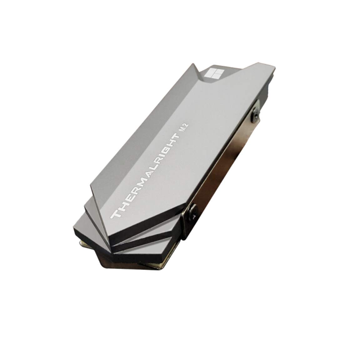 Aluminum Heatsink Cooler for M.2 2280 SSD with Silicone Thermal Pad