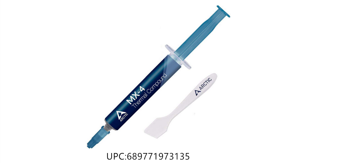 ARCTIC MX-4 - Thermal Compound Paste For Coolers | Heat Sink Paste | Composed of Carbon Micro-particles | Easy to Apply | High D